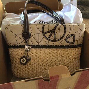 Brighton Straw Freedom Bag # H7i52 Shoulder bag